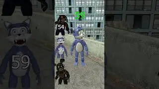 FNAF Secret Animatronics Speed Test. Let's go⚡ #garrysmod #fnaf #fivenightsatfreddys