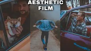 AESTHETIC FILM - Preset Tutorial | Free Lightroom Mobile Preset | Aesthetic Preset | Film Preset