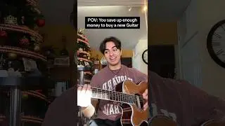 POV: Ты накопил достаточно денег, чтобы НАКОНЕЦ-ТО купить новую гитару! 🤑🤑