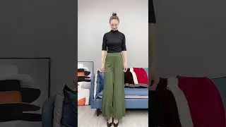Ice silk wide leg palazzo pants