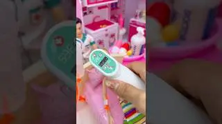 Satisfying With Unboxing Barbie Princess Giving Birth Toy, ASMR Video #shorts