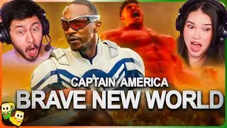 CAPTAIN AMERICA: BRAVE NEW WORLD Official Trailer REACTION | Marvel