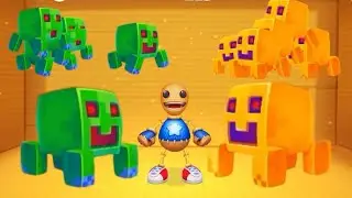 Golden & Green Crawler vs The Buddy - Kick the Buddy: Forever