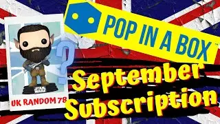 My BEST Pop In A Box Mystery Box YET! Sept PIAB Funko Pop Subscription