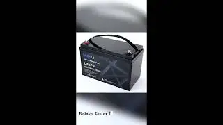 Maxli 12.8V 100Ah LiFePO₄ Battery &ndash; Long-Lasting Lithium Battery for Solar, RV & Home Backup