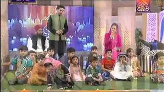 Bushra Ansari reciting Naat at Noor e Ramazan HUM TV 10 July 2015