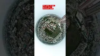 Dji mini 3 pro quick shot asteroid mode 🔥🔥🔥 #shorts