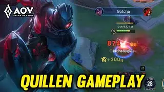 QUILLEN GAMEPLAY | IN JUNGLE - ARENA OF VALOR LIENQUANMOBILE ROV