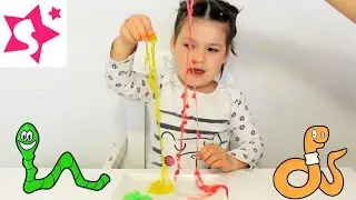Космические черви))Развлечение для детей.Space worms)) Fun for kids.