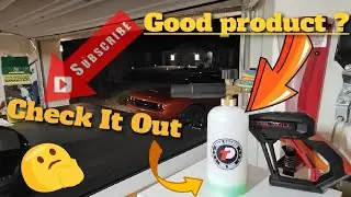 Roxi All Foamed Up ! (Tool Daily)Foam Cannon Review...Kinda