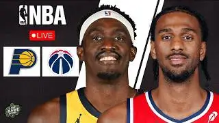 🔴 LIVE: INDIANA PACERS vs WASHINGTON WIZARDS | NBA | PLAY BY PLAY | LIVE SCOREBOARD