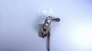Rotational motion (top-down view) of the 3-axis SCARA robot OVR3041K3-H from Oriental Motor.