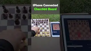 iPhone Connected Chess960 Board ♟️ #shorts #gaming