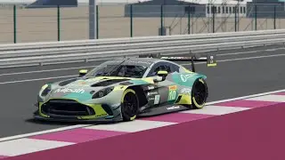 Endurance 2025 Aston Martin Vantage GT3 EVO at Losail International Circuit - 1:59:488