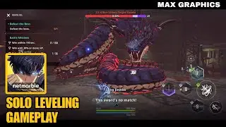 SOLO LEVELING Mobile Gameplay 2026 | Android / iOS | Very High Graphics