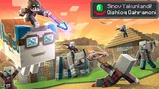 Minecraftdagi Barcha TOPSHIRIQLARNI Bajardim! #3