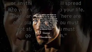 Breaking Boundaries: Bruce Lee's Philosophical Approach to Life, Work, and Overcoming Limitations