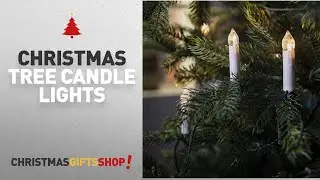 Most Popular Christmas Tree Candle Lights: 50 Warm White LED Flameless Christmas Candle Indoor