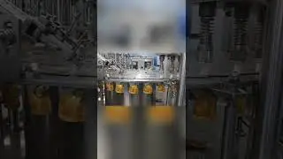 Spout Stand up Pouch Filling Sealing Capping Machine #machine #factory #food #spout #bag #high