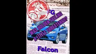 #Ford #FG #Falcon may have scared #Holden - #australiancars #australianmusclecars #fordaustralia