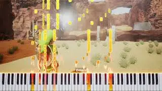 Gerudo Valley - Piano Tutorial