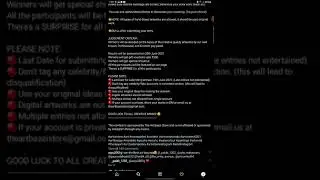 Free Online Unique Art Competition 2021
