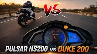 PULSAR NS200 vs KTM DUKE 200 Highway Race || Adrenaline Rush - Purana Din wapas Agaya🔥