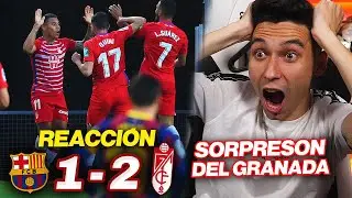 REACCIONANDO al Barcelona vs Granada 1-2 *SORPRESÓN DEL GRANADA*
