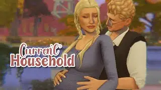 Adopting a dog & a pregnancy 🍼 | Current Household Update | The Sims 4
