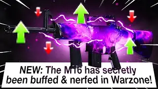 *NEW* SECRET M16 BUFF in WARZONE! 🤫 (META)