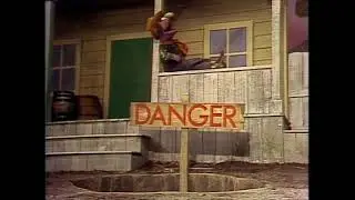 Sesame Street - Danger Sign