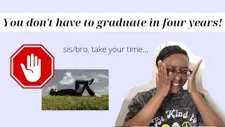why it's ok to not graduate in four years (or less) | COLLEGE ADVICE SERIES | erynduhnay