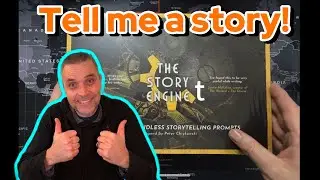 Unboxing and First Look Review of The Story Engine by Peter Chiykowski