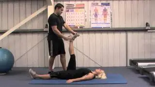 Lower Body   Static Stretching   Hamstring Stretch 2