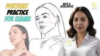 NATA & JEE(B.Arch) Drawing Practice | Portrait Drawing