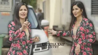 Katrina Kaif - The Beauty Queen arrives at Phone Bhoot Trailer Launch Event in Mumbai Today