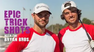 Epic Golf Trick Shots on a Baseball Field with the Bryan Bros and Ben Lyons | Golf Digest