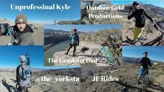 Group Ride with JF Rides, The Crashing Dad, Outdoor Gold Productions, and Unprofessional Kyle