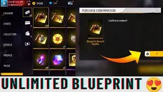 UNLIMITED BLUEPRINT BUG | FREE FIRE NEW GLITCH EVENT | INCUBATOR BLUEPRINT GLITCH |GAMING TOM FF