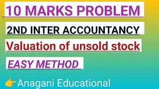💥 10 marks problem  2nd Inter Accountancy | Consignment accounts 
