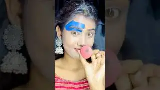 Viral eyebrow hack 😱😳 #eyebrow tutorial #hacks #youtubeshorts