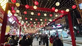 Manali Mall Road Christmas Preparation of 2025