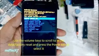 Moto G3 - How to Factory Reset via hardware || Pattern unlock || Hard reset and Factory Reset