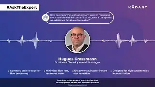 How Can Kadant's Helidrum System Assist in Managing Raw Materials? - #asktheexpert