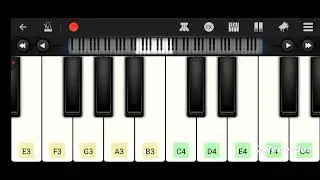 Granny theme song ambience on piano#song