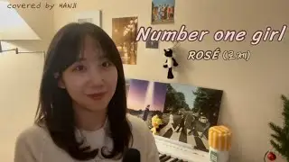 Number one girl - 로제 (ROSÉ of blackpink) 커버 (cover)