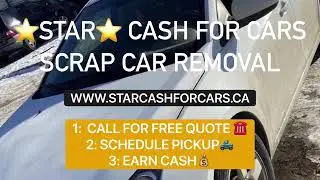 Star Cash for Cars | Toronto Scrap Car Removal | Auto Wreckers | StarCashforcars.ca