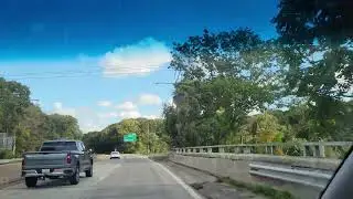 Bridge ASMR | Northern State Pkwy crossing Deer Park Ave Eastbound