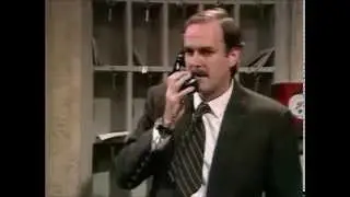 Fawlty Towers - Basil on the phone to Sibyl - 