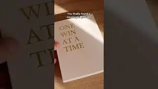 Meaningful Gift Idea | One Win at a Time